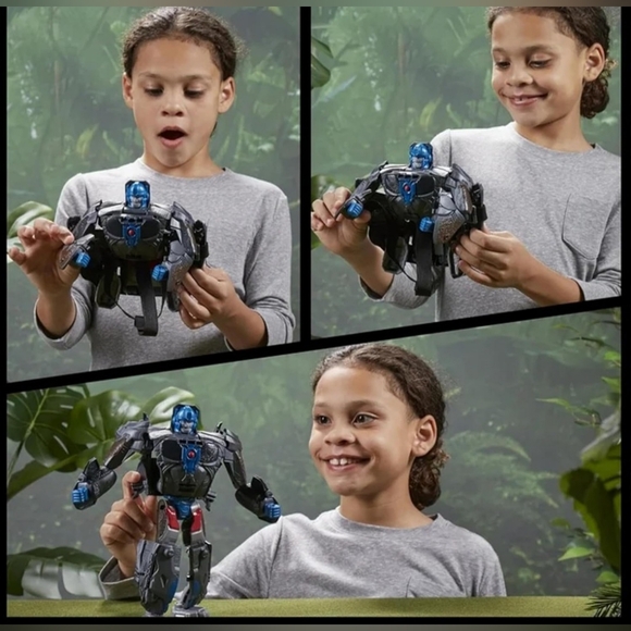 Transformers: Rise of the Beasts Movie Optimus Primal 2-in-1 Converting Mask - Picture 10 of 10